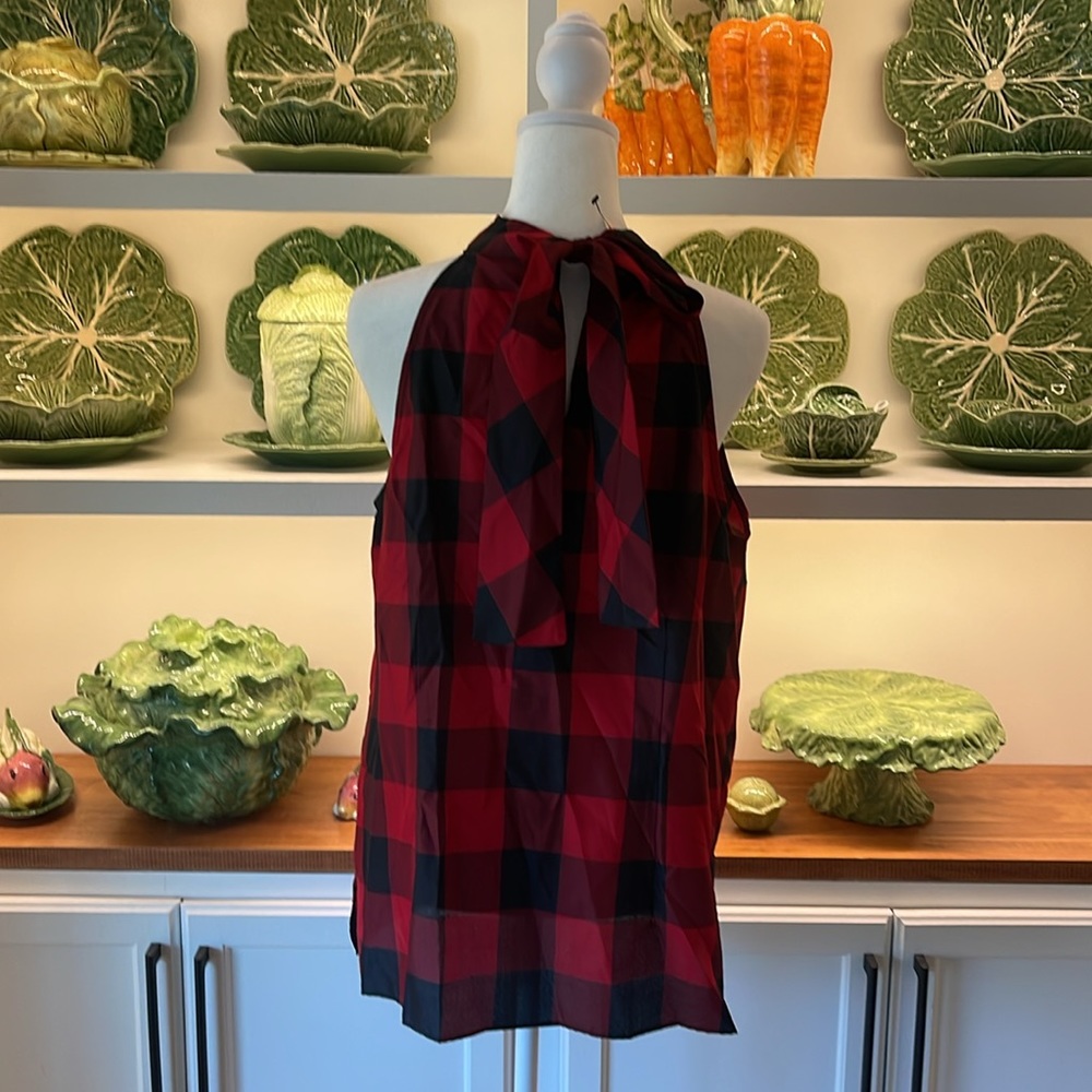 NWT Talbots Bow Back Top Size 12